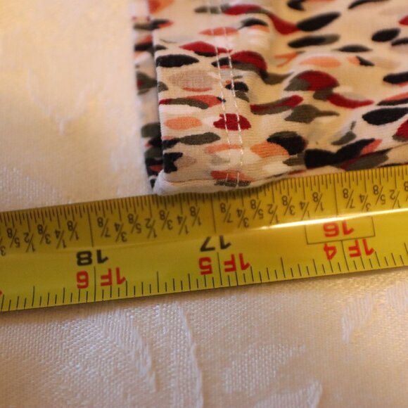 Liz Claiborne Studio Colorful Abstract Print Tank/Sleeveless Blouse Size Large - Picture 10 of 14